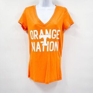 Tennessee Vols Volunteers Victorias Secret Pink Orange Nation T-Shirt Shirt